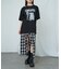 【RAY CASSIN】ダメージプリントルーズTシャツ