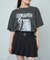 【RAY CASSIN】ダメージプリントルーズTシャツ