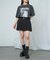 【RAY CASSIN】ダメージプリントルーズTシャツ