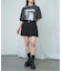 【RAY CASSIN】ダメージプリントルーズTシャツ