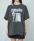 【RAY CASSIN】ダメージプリントルーズTシャツ