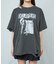 【RAY CASSIN】ダメージプリントルーズTシャツ