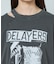 【RAY CASSIN】ダメージプリントルーズTシャツ