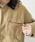 襟配色ツイルワークジャケット