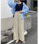 裏リブスクエアネックノースリニット