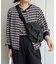 インナーセットワッフルボーダーカーディガン