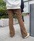 【WEB限定】Wranglerフラワー刺繍パンツ