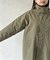 襟配色ステンカラーコート