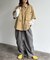 デタッチャブルチェックフィッシングシャツ