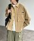 デタッチャブルチェックフィッシングシャツ