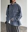 デタッチャブルチェックフィッシングシャツ