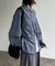 デタッチャブルチェックフィッシングシャツ