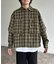 デタッチャブルチェックフィッシングシャツ