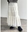 レースシフォンスカート
