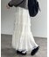 レースシフォンスカート