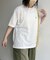【U.S. POLO ASSN.】1ポイント刺繍鹿の子T