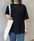 【U.S. POLO ASSN.】1ポイント刺繍鹿の子T