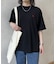 【U.S. POLO ASSN.】1ポイント刺繍鹿の子T