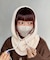 リブニットバラクラバ