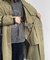 フード付きミリタリーコート