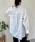 ワンポイント刺繍ビッグシャツ