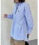 ワンポイント刺繍ビッグシャツ