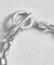 シルバーチェーンブレスレット