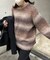 【ユニセックス】ブークレグラデーションニット