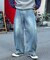 カーブペインターデニムパンツ