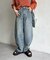 カーブペインターデニムパンツ