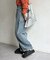 カーブペインターデニムパンツ