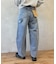 カーブペインターデニムパンツ