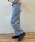 カーブペインターデニムパンツ