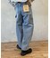 カーブペインターデニムパンツ
