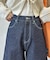 カーブペインターデニムパンツ