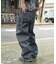 カーブペインターデニムパンツ