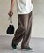 カーブペインターデニムパンツ