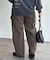 カーブペインターデニムパンツ