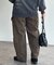 カーブペインターデニムパンツ