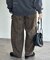 カーブペインターデニムパンツ