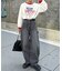 カーブペインターデニムパンツ