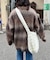 【ユニセックス】ブークレグラデーションニットカーディガン
