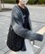 【ユニセックス】ブークレグラデーションニットカーディガン