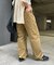 【pipi'sセレクト】裾フリンジチノパンツ