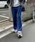 配色パイピングトラックパンツ