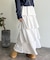 裏毛ティアードスカート