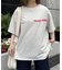 立体ぷくぷく花ロゴTシャツ