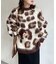 シャギーレオパードニットプルオーバー