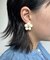 ぷくぷくお花ピアス