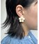 ぷくぷくお花ピアス